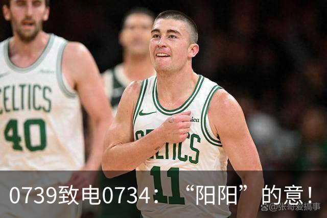 0739致电0734：“阳阳”的意！